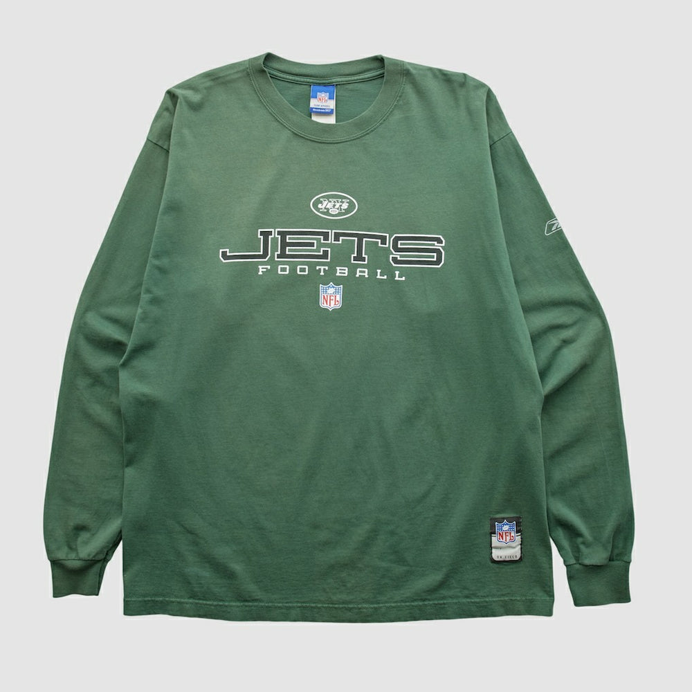 Reebok 2000s Long Sleeve T-shirt - New York Jets