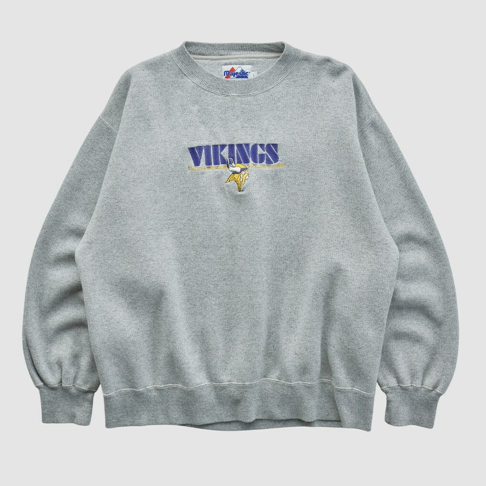 Majestic 2000s Pullover Sweatshirt - Minnesota Vikings