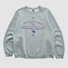 Super Bowl XXXVI Fruit of The Loom 2002 Pullover Sweatshirt - New England Patriots