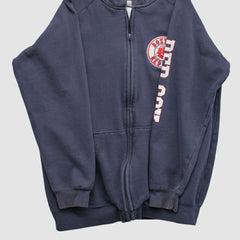 MLB Boston Red Sox Genuine Merchandise 2000s Hooded Full Zip Sweatshirt