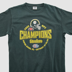 AFC Champions Lee Sport 2005 T-shirt - Pittsburgh Steelers