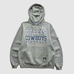 Reebok 2000s Hooded Pullover Sweatshirt - Dallas Cowboys
