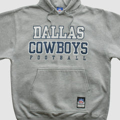 Reebok 2000s Hooded Pullover Sweatshirt - Dallas Cowboys