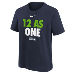 Youth 12 As One T-Shirt - Seattle Seahawks