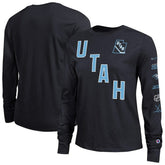 NHL Black Utah Mammoth Champion Women's 2-Hit Long Sleeve T-Shirt