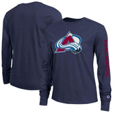 NHL Blue Colorado Avalanche Champion Women's 2-Hit Long Sleeve T-Shirt