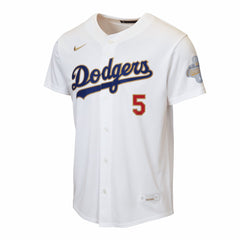 MLB Freddie Freeman Los Angeles Dodgers Nike Youth 2026 Gold Collection Home Replica Jersey