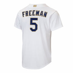 MLB Freddie Freeman Los Angeles Dodgers Nike Youth 2026 Gold Collection Home Replica Jersey