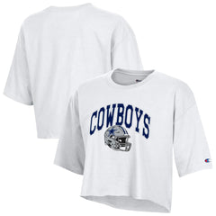 Women's Boyfriend Cropped T-Shirt - Dallas Cowboys