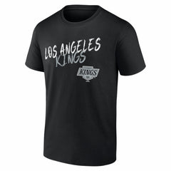NHL Black Los Angeles Kings Hustle Personalized Name & Number T-Shirt