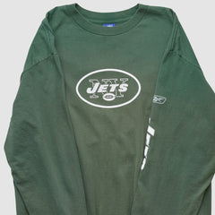 Reebok 2000s Long Sleeve T-shirt - New York Jets