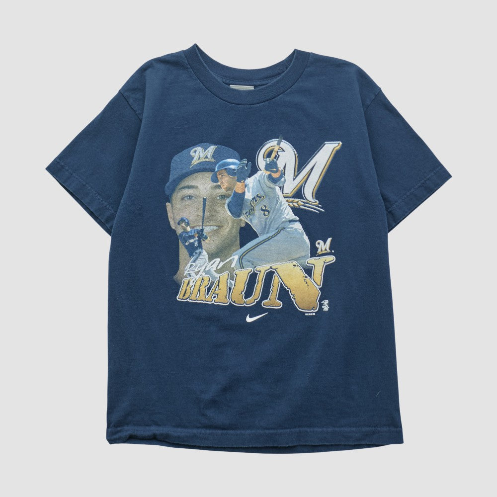 MLB Ryan Braun Nike 2010s T-shirt