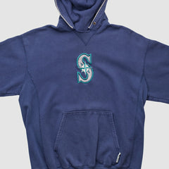 MLB Seattle Mariners Champion 2000s Hooded Pullover Sweatshirt