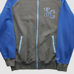 MLB Kansas City Royals Majestic 2000s Full Zip Sweatshirt