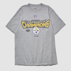 Conference Champions Reebok 2008 T-shirt - Pittsburgh Steelers