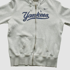 MLB New York Yankees Nike 2000s Hooded Full Zip Sweatshirt