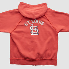 MLB St. Louis Cardinals Genuine Merchandise 2000s Hooded Full Zip Sweatshirt