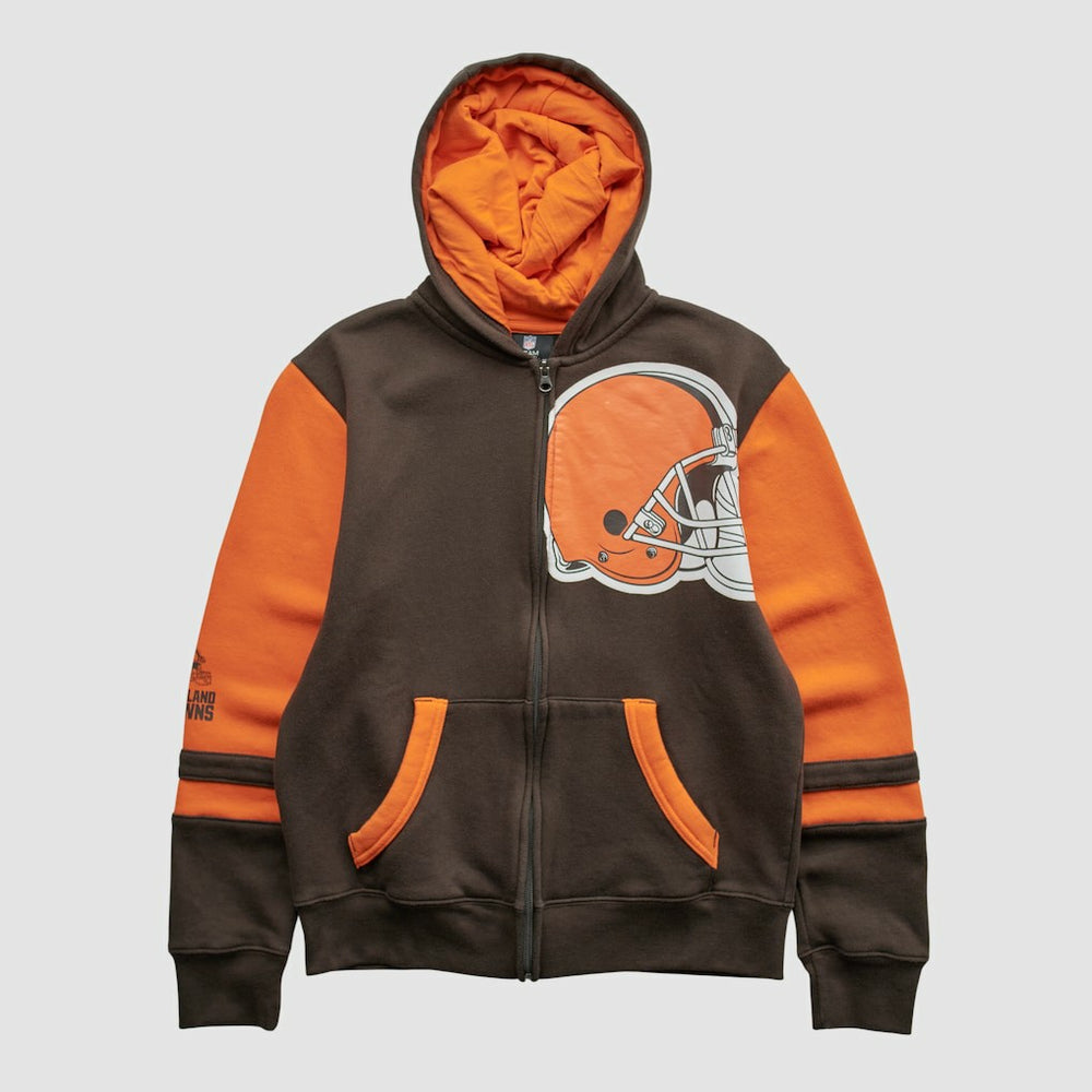 NFL 2010s Hooded Full Zip Sweatshirt - Cleveland Browns