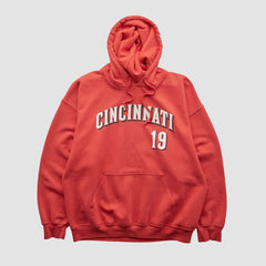 MLB Cincinnati Reds Genuine Merchandise 2000s Hooded Pullover Sweatshirt