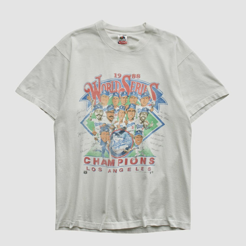 MLB World Series Fruit of The Loom 1988 T-shirt