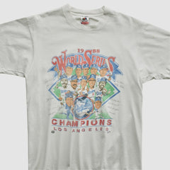 MLB World Series Fruit of The Loom 1988 T-shirt