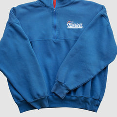 Dodger 90s 1/4 Zip Sweatshirt - New England Patriots