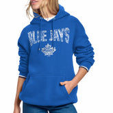 MLB Toronto Blue Jays Starter Women's Lace Team Lockup Fleece Hoodie