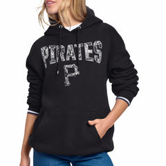 MLB Pittsburgh Pirates Starter Women's Lace Team Lockup Fleece Hoodie
