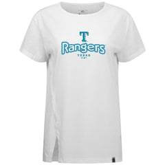 MLB Texas Rangers Levelwear Women's Blue Haven Influx Cornerstone T-Shirt