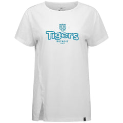 MLB Detroit Tigers Levelwear Women's Blue Haven Influx Cornerstone T-Shirt