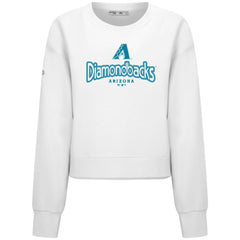MLB Arizona Diamondbacks Levelwear Women's Judd Cornerstone Cropped Sweatshirt