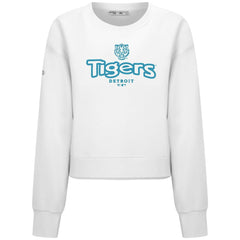 MLB Detroit Tigers Levelwear Women's Judd Cornerstone Cropped Sweatshirt