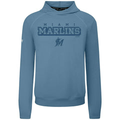 MLB Miami Marlins Levelwear Mandate Tri-Blend Hoodie