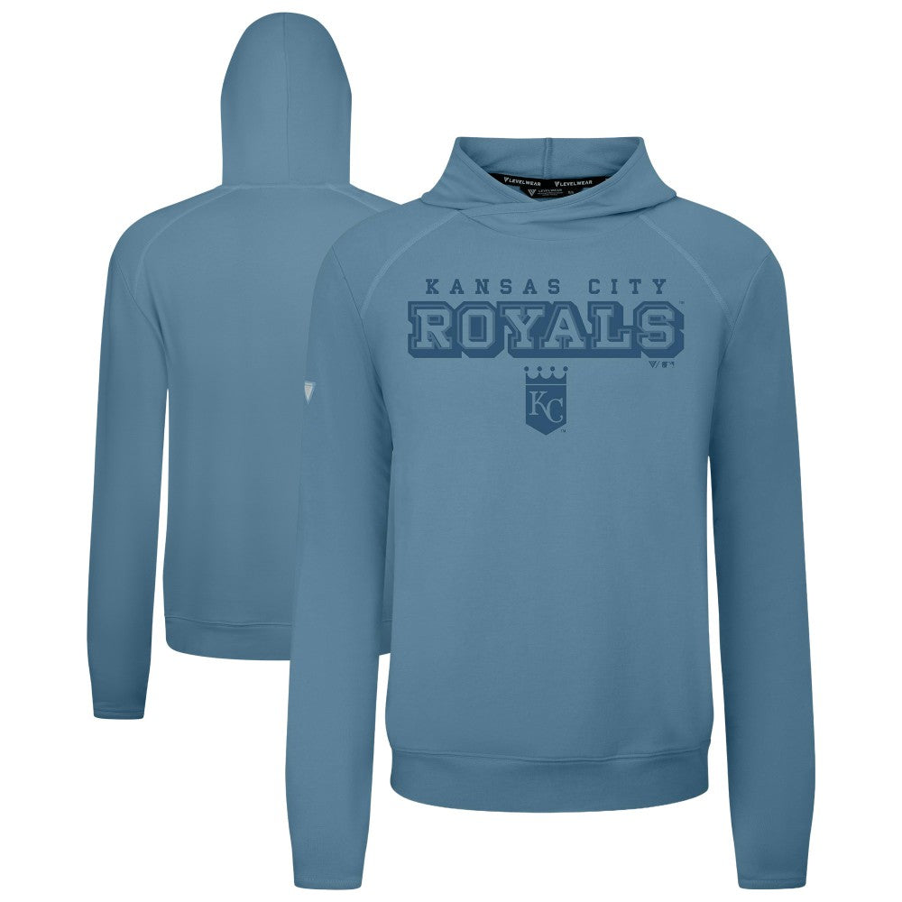 MLB Kansas City Royals Levelwear Mandate Tri-Blend Hoodie