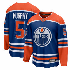 NHL Royal Connor Murphy Edmonton Oilers Fanatics Home Breakaway Jersey