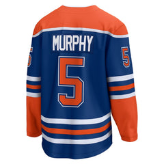NHL Royal Connor Murphy Edmonton Oilers Fanatics Home Breakaway Jersey