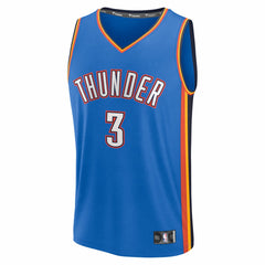 NBA Jared McCain Oklahoma City Thunder Fast Break Replica Jersey