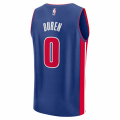 NBA Jalen Duren Detroit Pistons Fast Break Replica Jersey sale