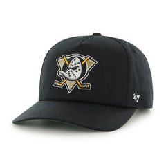 NHL Black Anaheim Ducks '47 Nantasket Captain Adjustable Hat