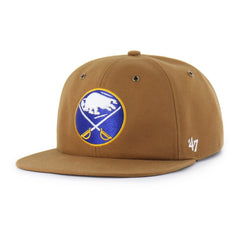 NHL Tan Buffalo Sabres Carhartt x '47 Captain Snapback Hat