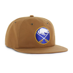 NHL Tan Buffalo Sabres Carhartt x '47 Captain Snapback Hat