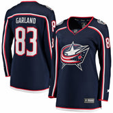 NHL Navy Conor Garland Columbus Blue Jackets Indiana Women's Home Breakaway Jersey