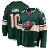 NHL Green Bobby Brink Minnesota Wild Fanatics Home Breakaway Jersey