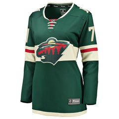 NHL Green Nick Foligno Minnesota Wild Fanatics Women's Home Breakaway Jersey
