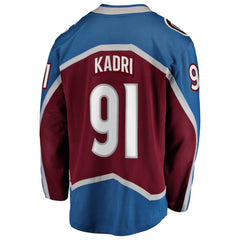 NHL Burgundy Nazem Kadri Colorado Avalanche Fanatics Home Breakaway Jersey