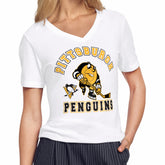 NHL White Pittsburgh Penguins Starter Women's Tough Puck T-Shirt