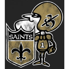 Throwback Logo Pullover Hoodie - New Orleans Saints