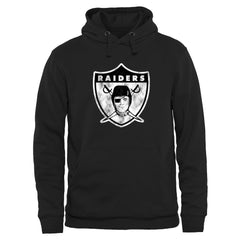 Throwback Logo Pullover Hoodie - Las Vegas Raiders