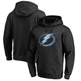 NHL Black Tampa Bay Lightning Rinkside Pond Hockey Pullover Hoodie