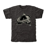 NHL This item will ship within 2 business days. Men's Colorado Avalanche Black Rink Warrior Tri-Blend T-Shirt
